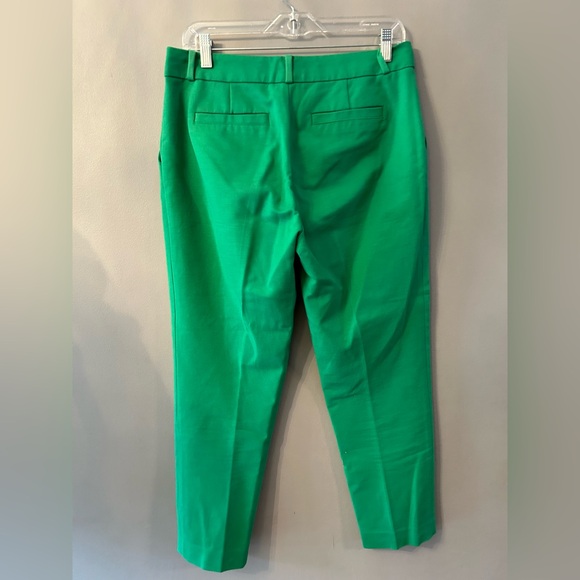 Kate Spade Margaux Cropped Pants, Lucky Green Size 6 - Picture 5 of 12